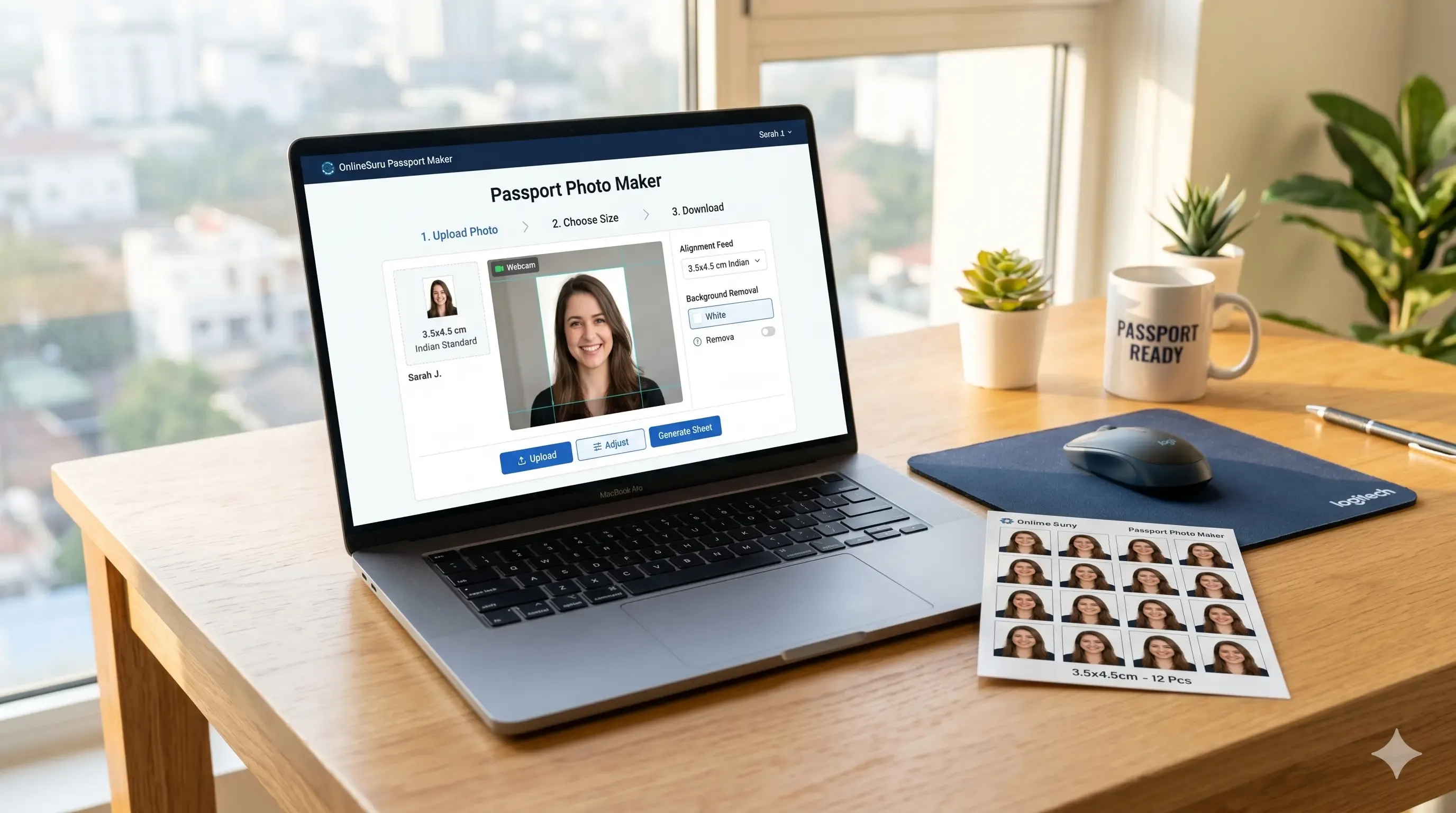100% Free Passport Photo Maker: मोबाइल से घर बैठे Passport Photo Online Free कैसे बनाएं?